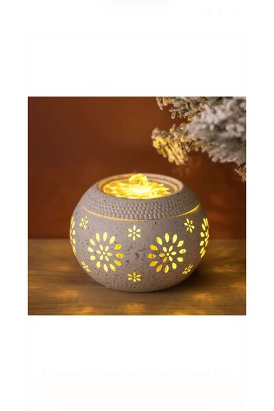 OEM Fantana Arteziana Decorativa cu Model Flori & Lumina