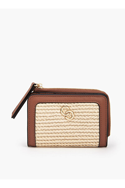 Celeste Textured Wallet with Zip Closure Ramadan Collection