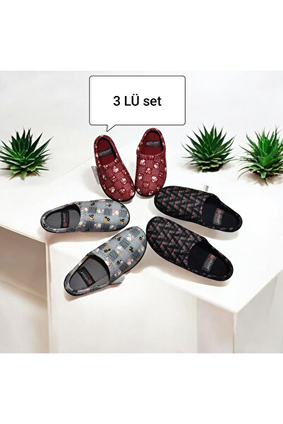 MİRAYPAZARLAMA Women's carpet slippers, dowry bundle carpet slippers (set of ...