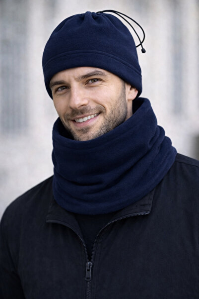 Çeşme Home Unisex Polar Neck Gaiter & Beanie 2-in-1 – Windproof, Warm-Keeping...