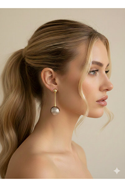 Bukiro Design Steel Earrings Women's Water Wave Steel Earrings