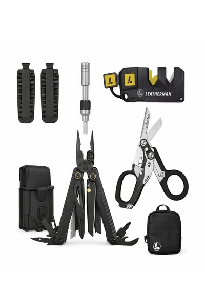Leatherman WAVE ALPHA OBSİDİAN SURVİVAL SET