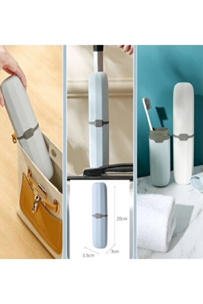 Özlem Toys Putna višenamenska četkica za zube i držač četkica za šminku za kofer