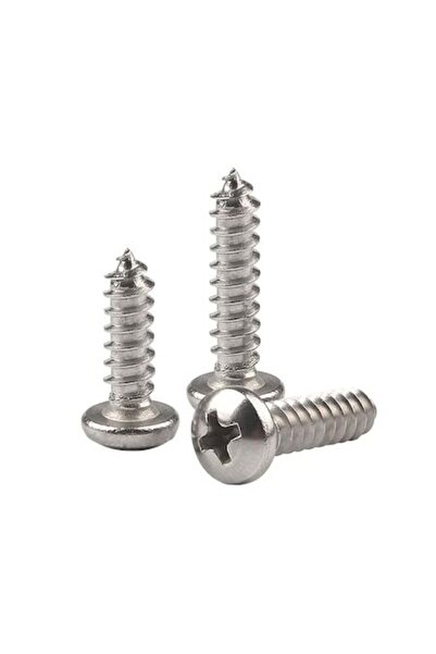 Hode ORANXIN Wood Screws M4x25mm, Round Head Phillips, Stainless Steel 304, S...