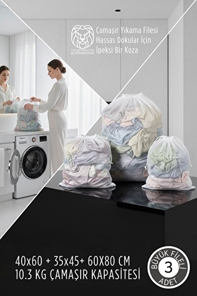 Transformacion 3-dijelni luksuzni set mreža za pranje veša - Umetnost zaštite...