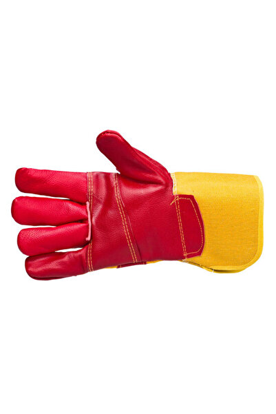 Evelise Extra strong leather work gloves, KERBER, BEOROL