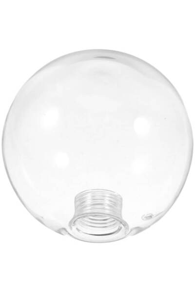 Shengruili Abajur din sticlă transparentă, 100 mm, design elegant pentru lamp...