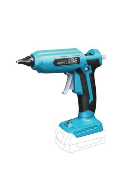 Evelise Pistol de lipit cu baton silicon, 18V Li-ion (acumulator neinclus), 1...