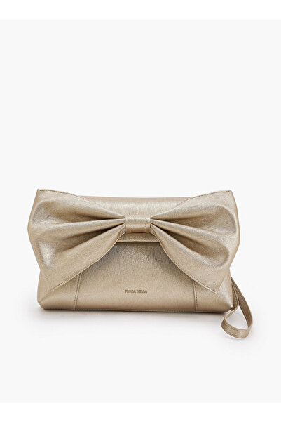 Flora Bella by Shoexpress Bow Accent Clutch with Detachable Strap Ramadan Col...