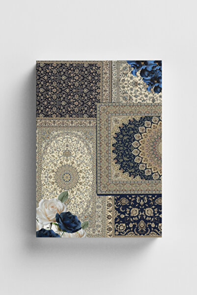 Bi Dünya Haber سلسلة إثنيك كولاج 7 ألاميت-إيفاريكا دفتر يوميات A5 مُزين بنقاط