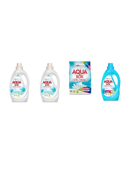 Boron أكوا بور سائل أبيض طبيعي معدني + سائل أبيض + 4 كجم من الألوان + مجموعة ...