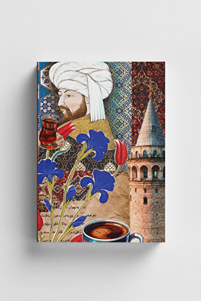 Bi Dünya Haber سلسلة كولاج 46 دفتر ملاحظات منقط من سلسلة حلم الفاتح مقاس A5