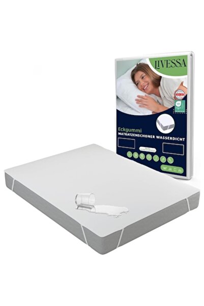 TWINZEN Калъф за матрак 165 x 200 см, Водоустойчив, Бял - CN