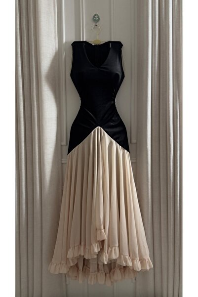 RANA DRESSES Elegant black evening dress