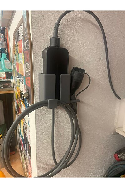 Carbon X Suport de perete pentru BMW Flexible Fast Charger 2.0, negru