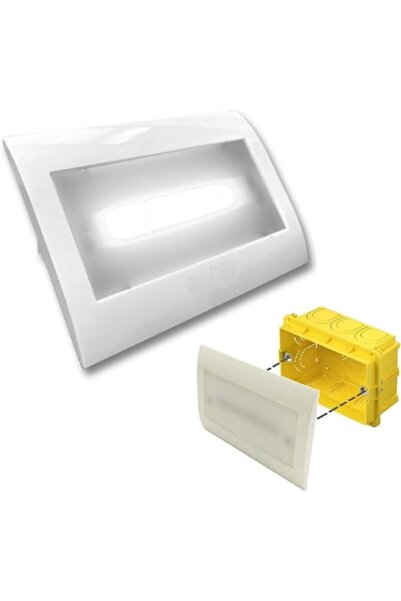 KENNEAS Lampă de urgență LED, lumină rece, compatibilă cu Box 503, autonomie ...