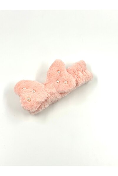 MD Moda Accessories ربطة شعر مزينة بفيونكة من القطيفة وتفاصيل من اللؤلؤ