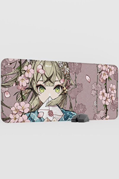 mousepad bastir Kirara Genshin Impact Anime Player V3 - 90X40 XXL Gaming Mous...
