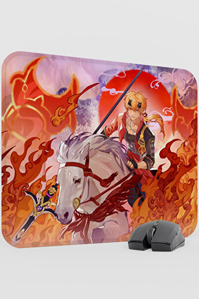 mousepad bastir لوحة ماوس للألعاب من ثوما جينشين إمباكت أنيمي جيبر V3 - 48X40 XL