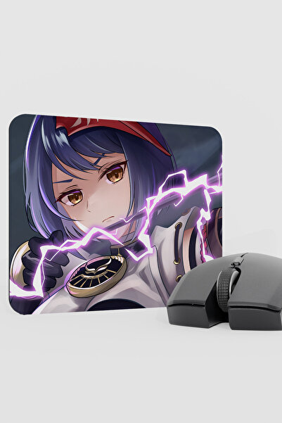 mousepad bastir لوحة ماوس للألعاب من كوجو سارا جينشين إمباكت أنيمي جيجر V5 - ...