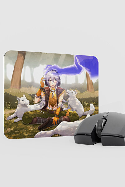 mousepad bastir Razor Genshin Impact Anime Player V1 - 22X18 Gaming Mouse Pad...