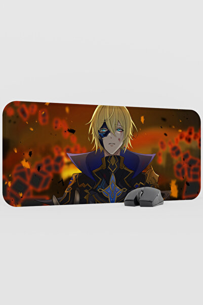 mousepad bastir Dainsleif Genshin Impact Anime Player V1 - 70X30 XL Gaming Mo...