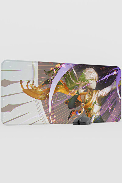 mousepad bastir سجادة ماوس للألعاب من سيثوس جينشين إمباكت أنيمي جيمر V2 - 90x...