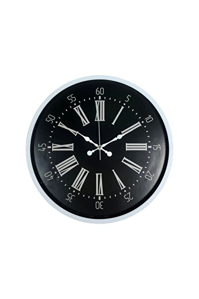 ForWhat Ceas de perete decorativ în stil alb de 36 cm pentru birou, acasă, ca...