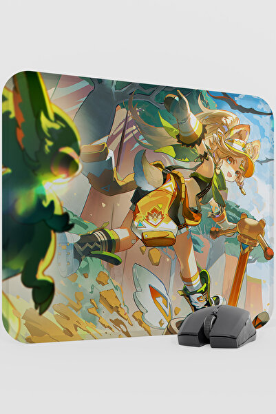 mousepad bastir Kachina Genshin Impact Anime Player V1 - 48X40 XL لوحة ماوس ل...