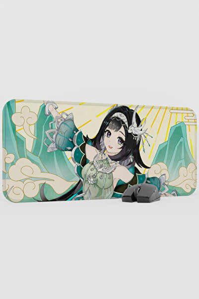 mousepad bastir لوحة ماوس للألعاب من لان يان جينشين إمباكت أنيمي جيبر V3 - 70...