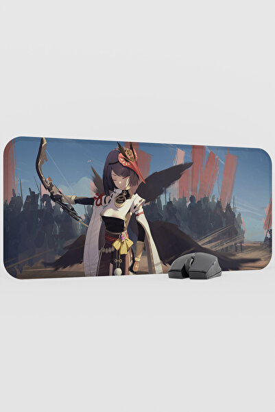 mousepad bastir Kujou Sara Genshin Impact Anime Player V2 - 70X30 XL Gaming M...
