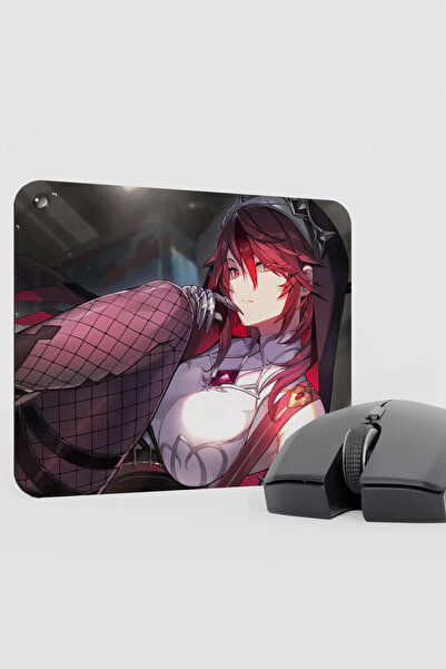 mousepad bastir Rosaria Genshin Impact Anime Player V3 - 22X18 Gaming Mouse P...