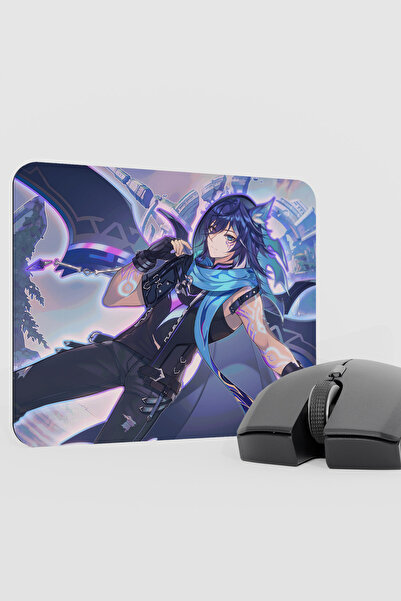 mousepad bastir Ororon Genshin Impact Anime Player V1 - 22X18 لوحة ماوس للألعاب