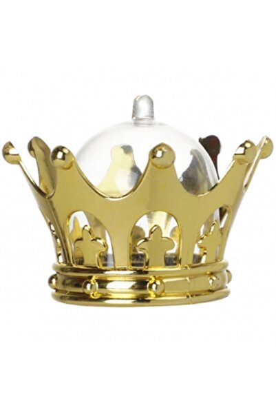 Decoratiuni Dulci Златна корона, акрилна кутия 9 см
