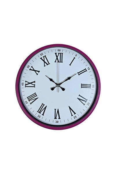 ForWhat 36cm Pink Trend Decor Wall Clock for Office Home Office Gift