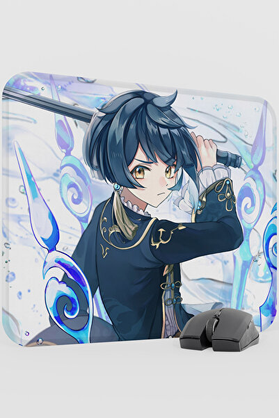 mousepad bastir Xingqiu Genshin Impact Anime Player V4 - 48X40 XL Gaming Mous...