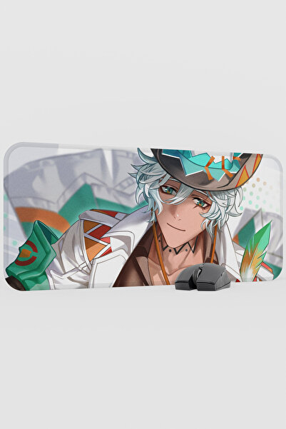 mousepad bastir لوحة ماوس الألعاب Ifa Genshin Impact Anime Player V5 - 70x30 XL