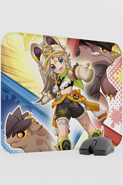 mousepad bastir لوحة ماوس الألعاب Kachina Genshin Impact Anime Player V5 - 48...