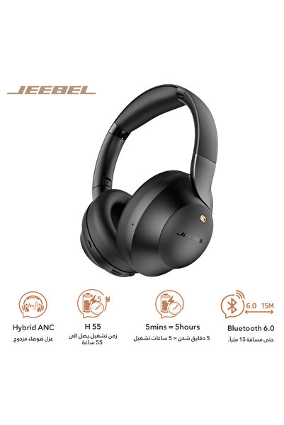 Jeebel ANCPRO Wireless Smart Headphones with Advanced Noise Cancellation