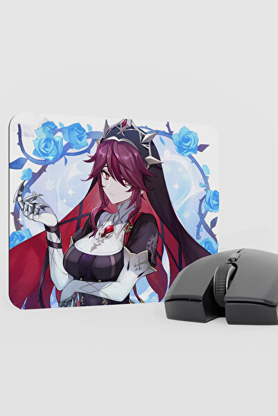 mousepad bastir لوحة ماوس للألعاب من Rosaria Genshin Impact Anime Player V4 -...