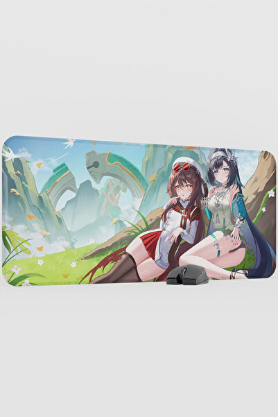 mousepad bastir لوحة ماوس للألعاب من لان يان جينشين إمباكت أنيمي جيبر V4 - 90...