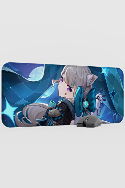 mousepad bastir لوحة ماوس ألعاب Lynette Genshin Impact Anime Player V4 - 70x3...