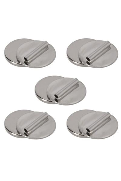 NQEUEPN Magnetic Brooch Adapter, 5 Pieces, Diameter 1.5cm, No Perforation