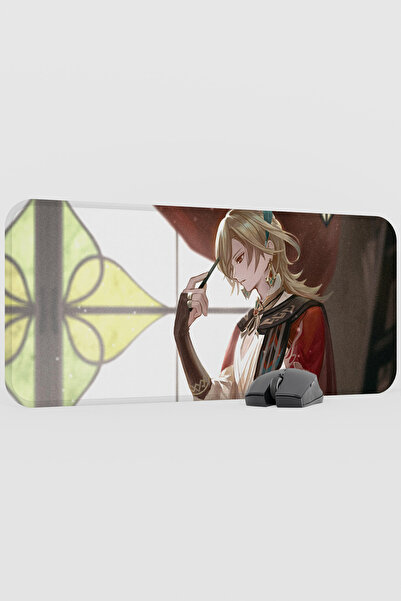 mousepad bastir Kaveh Genshin Impact Anime Player V5 - 70x30 XL لوحة ماوس للأ...