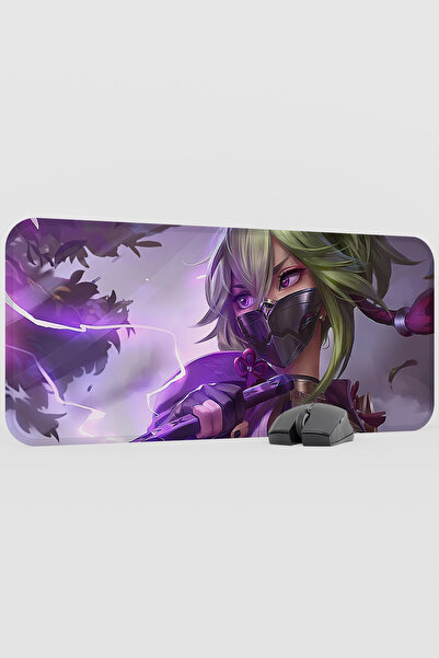 mousepad bastir Kuki Shinobu Genshin Impact Anime Player Anime V2 - Mouse Pad...