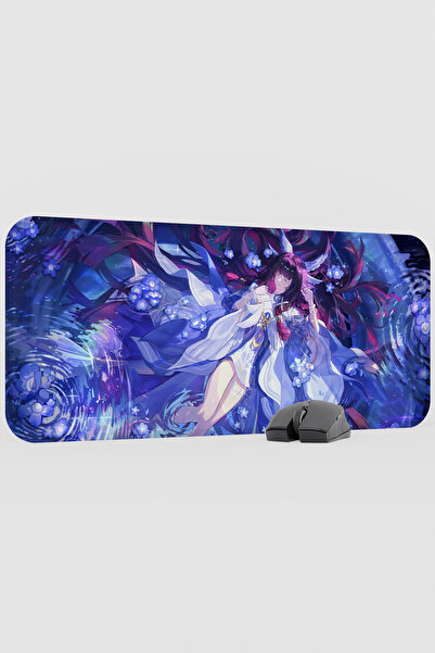 mousepad bastir لوحة ماوس الألعاب كولومبينا (دامسيليت) جينشين إمباكت أنيمي جي...