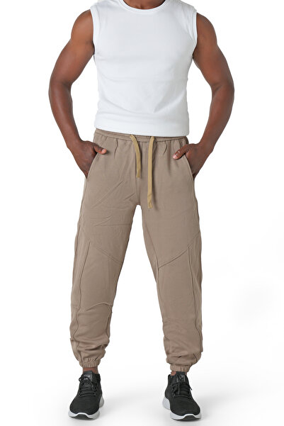 SilverStone بنطلون رجالي مريح بارجل ضيقة مطاط