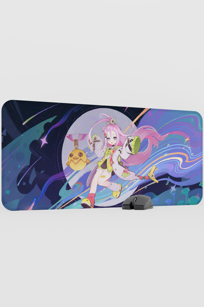 mousepad bastir Aino Genshin Impact Anime Player V2 - 90X40 XXL Gaming Mouse ...