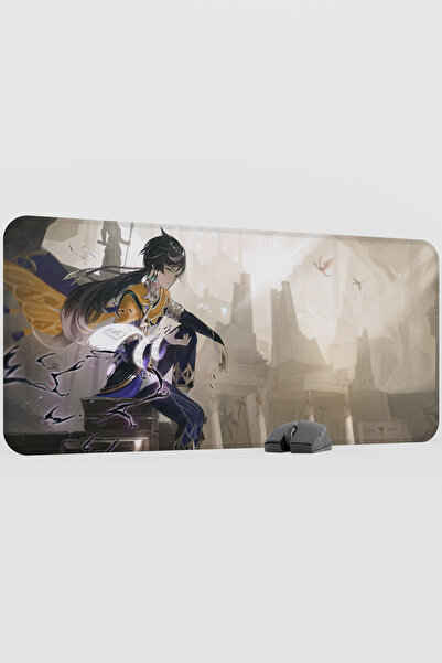 mousepad bastir سجادة ماوس للألعاب من سيثوس جينشين إمباكت أنيمي جيمر V1 - 90x...