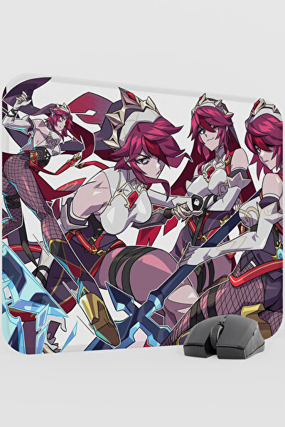 mousepad bastir Rosaria Genshin Impact Anime Player V5 - 48X40 XL Gaming Mous...